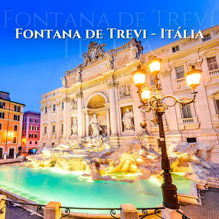 Fontana de Trevi - Itália